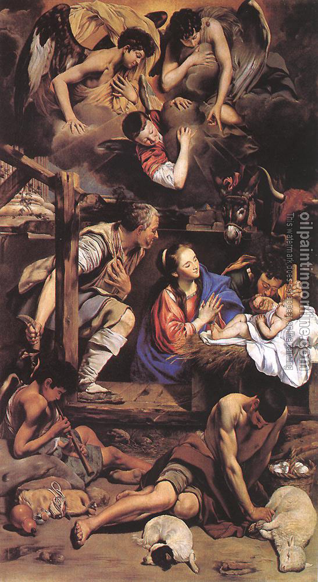 Fray Juan Bautista Maino - adoration of the Shepherds